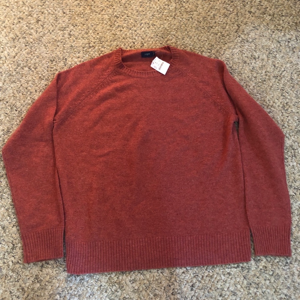 J. Crew men’s XL wool crew neck sweater